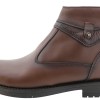 TKN Shoes Ανδρικό Δερμάτινο Casual Μποτάκι με Γούνινη Επένδυση TKN Shoes Ανδρικό Δερμάτινο Casual Μποτάκι με Γούνινη Επένδυση