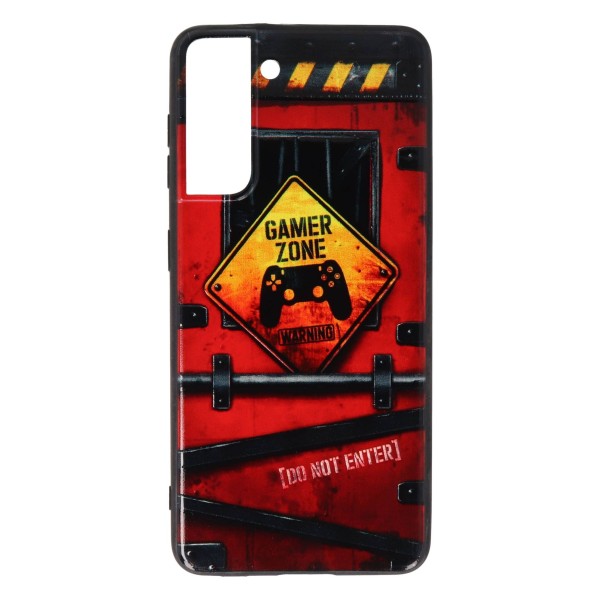 Cookover Back Cover Θήκη Με Σχέδιο Gamer Zone (Samsung Galaxy S21)