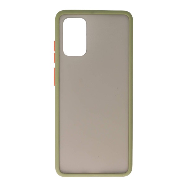 Back Cover Θήκη Πλαστική Με Σιλικόνη Περιμετρικά (Samsung Galaxy S20 Plus)