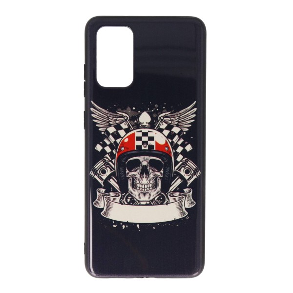 Oba Style Back Cover Θήκη Με Σχέδιο Skull (Samsung Galaxy S20 Plus)