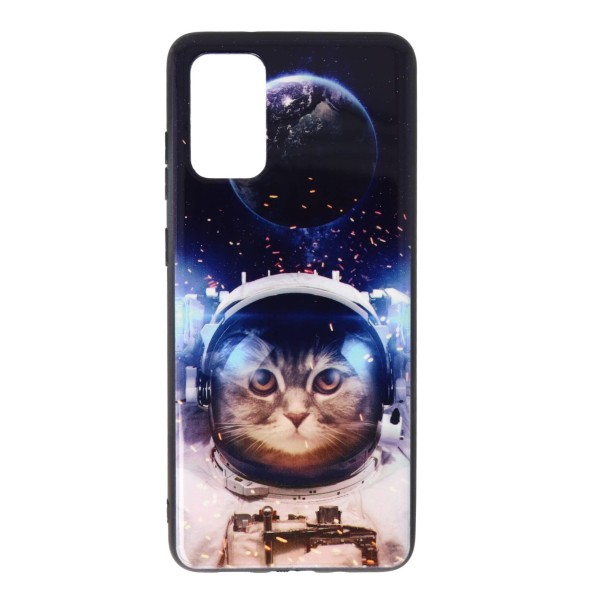Oba Style Back Cover Θήκη Με Σχέδιο Γάτα (Samsung Galaxy S20 Plus)