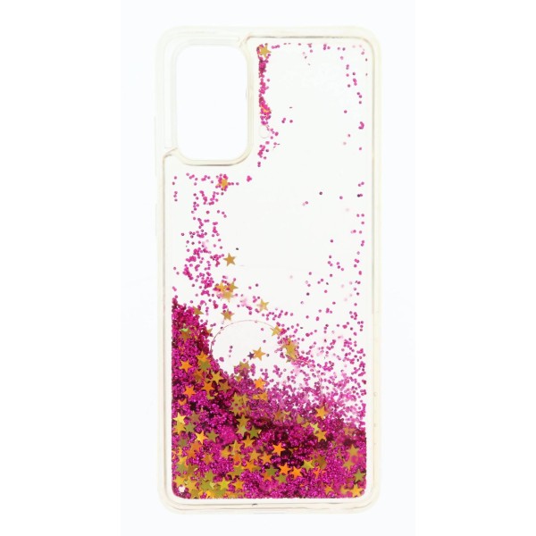 Meiyue Back Cover Θήκη Σιλικόνης Με Κινούμενη Χρυσόσκονη (Samsung Galaxy S20 Plus)