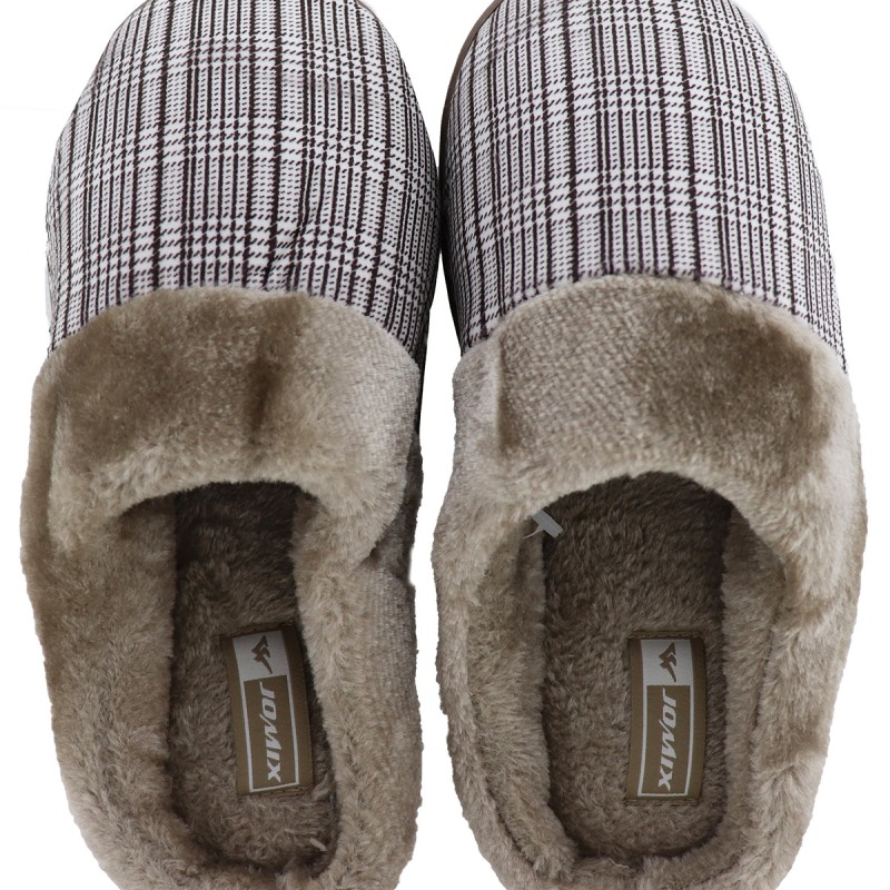 Jomix Shoes Γυναικείες Παντόφλες με Γουνάκι