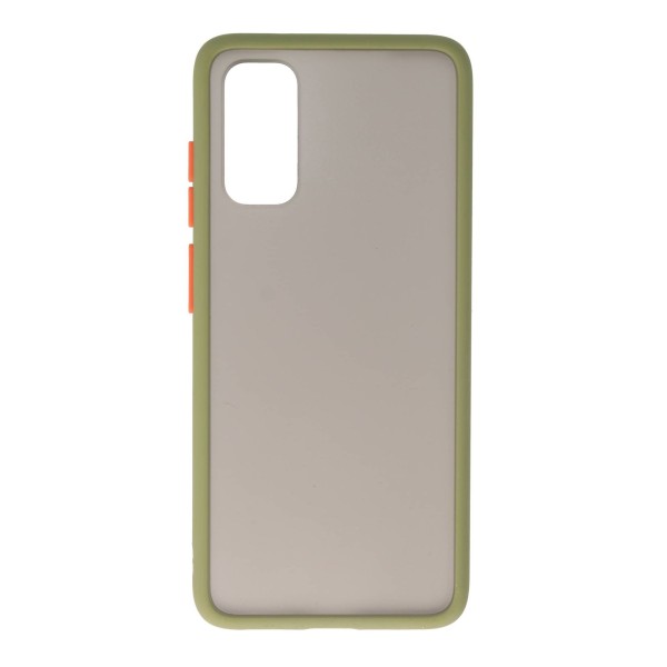 Back Cover Θήκη Πλαστική Με Σιλικόνη Περιμετρικά (Samsung Galaxy S20)