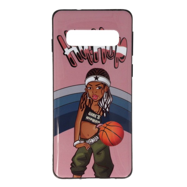 Cookover Back Cover Θήκη Σιλικόνης Με Σχέδιο Hip-Hop (Samsung Galaxy S10)