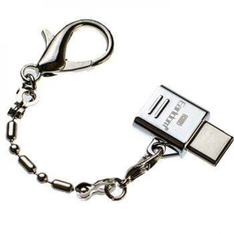 Earldom ET-TC03 Αντάπτορας Type-C to Micro USB Ασημί