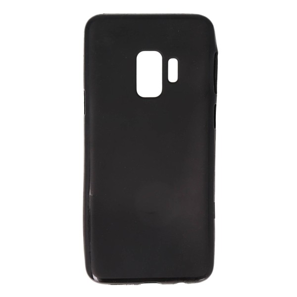 Movixoz Back Cover Θήκη Σιλικόνης Ματ Μαύρο (Samsung Galaxy S9)