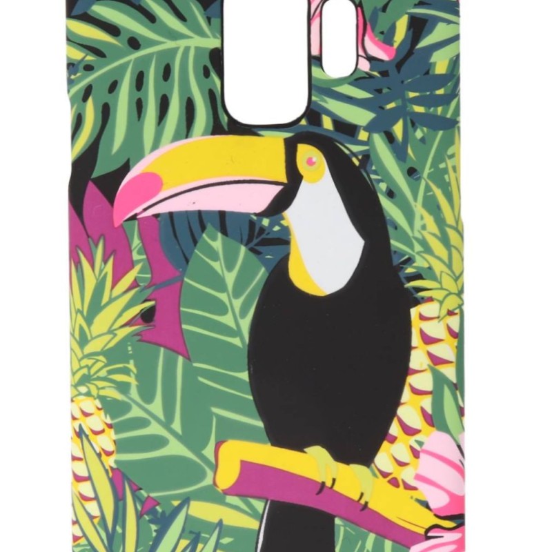 Air Jacket Back Cover Θήκη Με Σχέδιο Παπαγάλος (Samsung Galaxy S9)