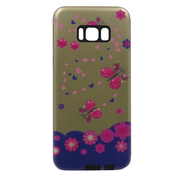 Back Cover Θήκη Με Σχέδιο Πεταλούδες (Samsung Galaxy S8 Plus)