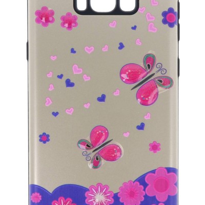 Back Cover Θήκη Με Σχέδιο Πεταλούδες (Samsung Galaxy S8 Plus)