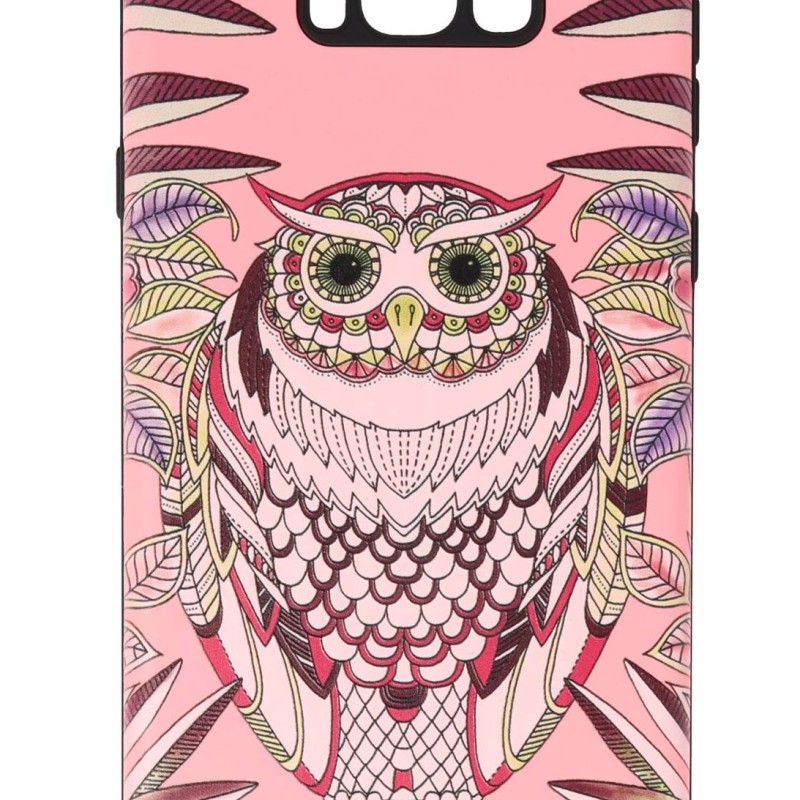 Back Cover Θήκη Με Σχέδιο Κουκουβάγια (Samsung Galaxy S8 Plus)