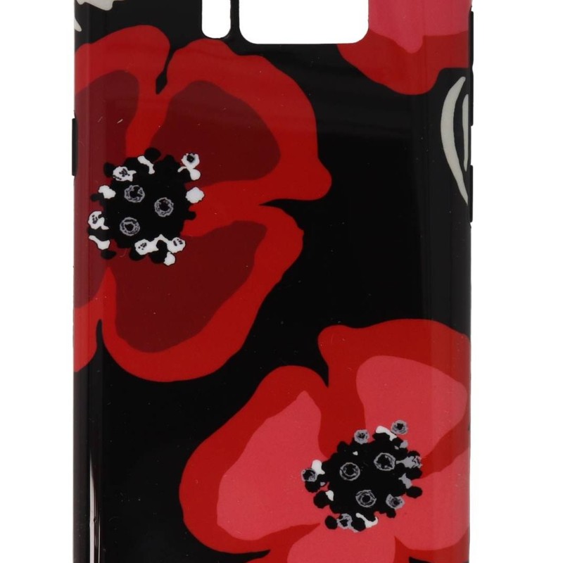 Air Jacket Back Cover Θήκη Με Σχέδιο Παπαρούνες (Samsung Galaxy S8 Plus)