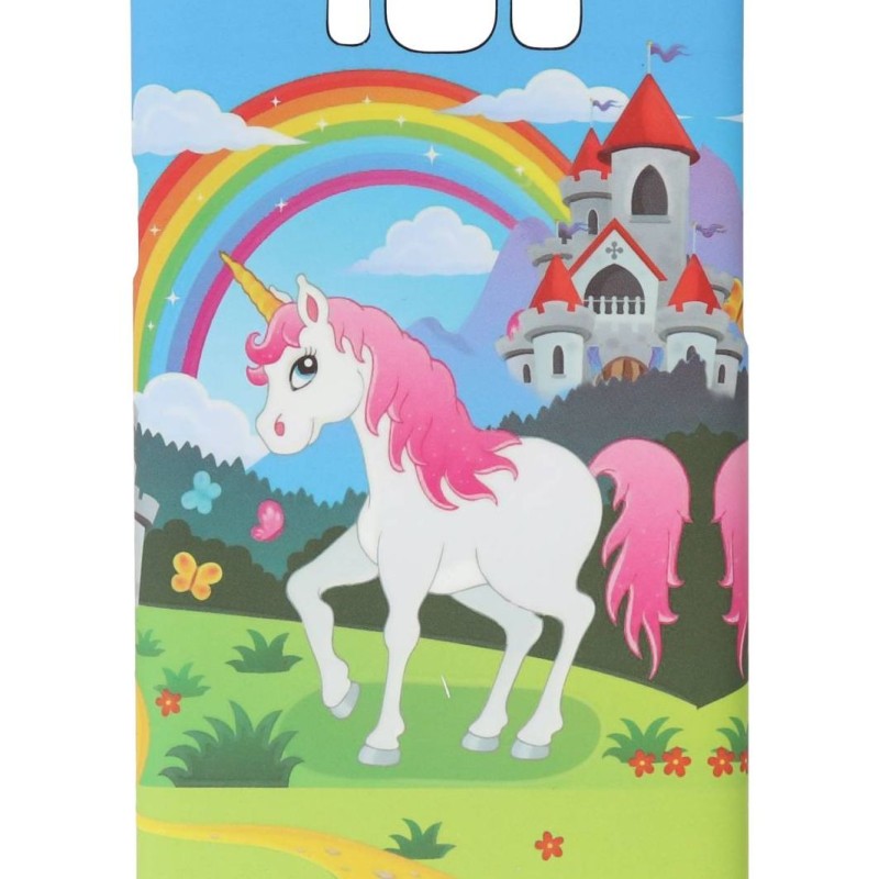 Air Jacket Back Cover Θήκη Πλαστική Με Σχέδιο Μονόκερως (Samsung Galaxy S8 Plus)