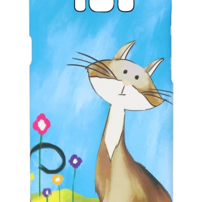 Air Jacket Βack Cover Θήκη Πλαστική Με Σχέδιο Γάτα (Samsung Galaxy S8 Plus)