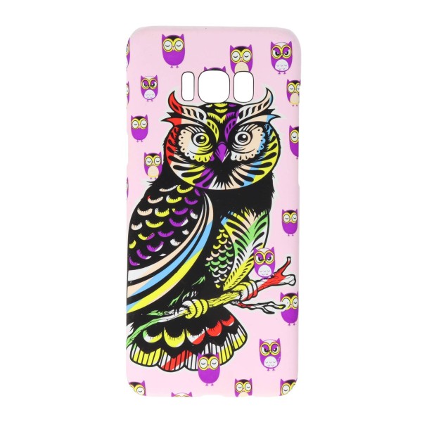 Air Jacket Θήκη Back Cover Πλαστική Με Σχέδιο Κουκουβάγια (Samsung Galaxy S8 Plus)