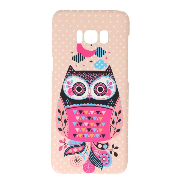 Air Jacket Back Cover Θήκη Πλαστική Με Σχέδιο Κουκουβάγια (Samsung Galaxy S8 Plus)