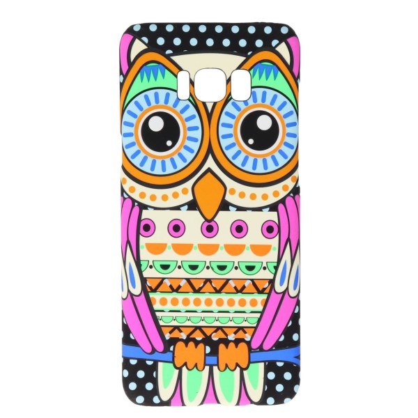 Air Jacket Back Cover Πλαστική Θήκη Με Σχέδιο Κουκουβάγια (Samsung Galaxy S8 Plus)