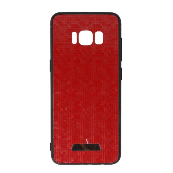 Motomo Back Cover Θήκη Ψηφιδωτή Κόκκινη (Samsung Galaxy S8)