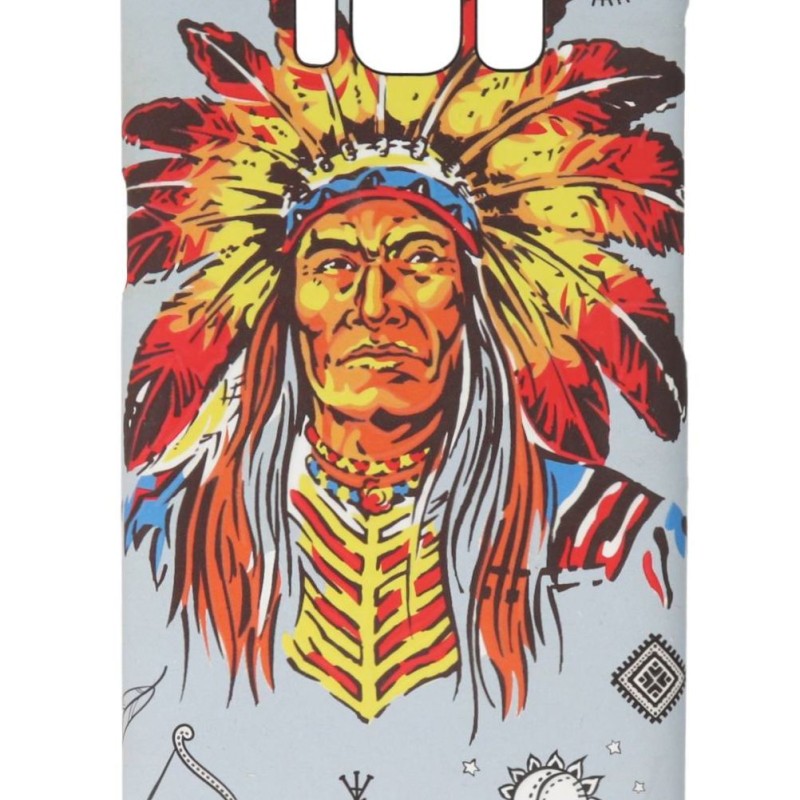 Air Jacket Back Cover Θήκη Πλαστική Με Σχέδιο Ινδιάνος (Samsung Galaxy S8)