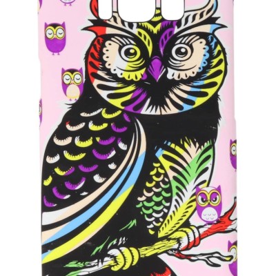 Air Jacket Back Cover Θήκη Πλαστική Με Σχέδιο Κουκουβάγια (Samsung Galaxy S8)