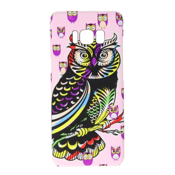 Air Jacket Back Cover Θήκη Πλαστική Με Σχέδιο Κουκουβάγια (Samsung Galaxy S8)