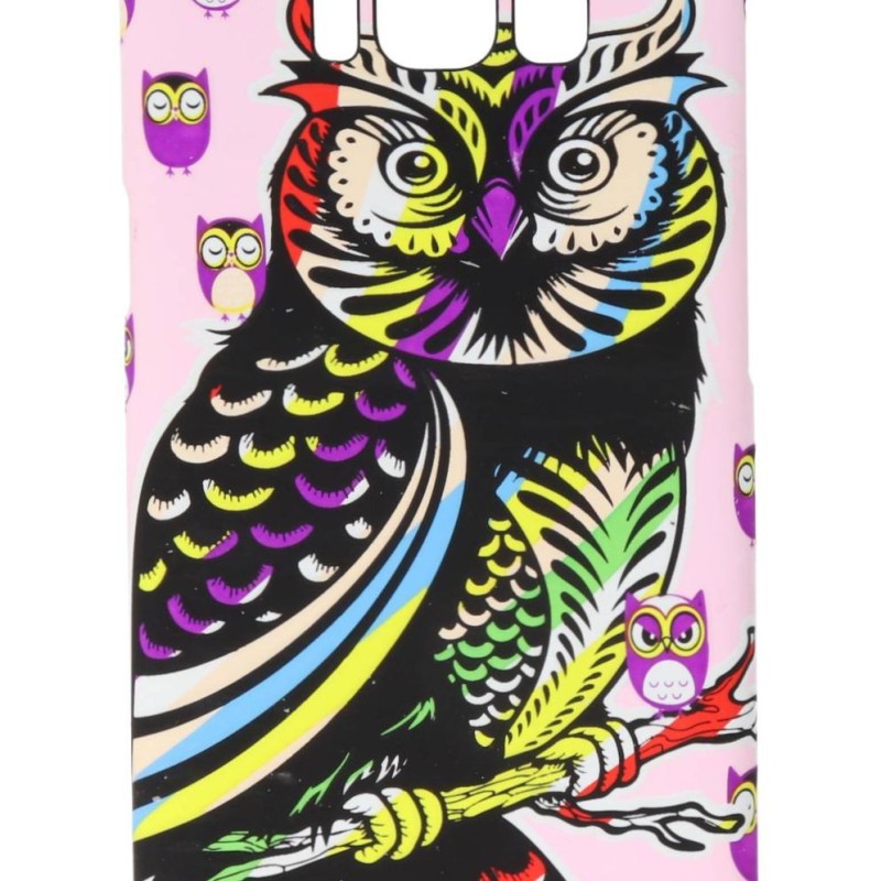 Air Jacket Back Cover Θήκη Πλαστική Με Σχέδιο Κουκουβάγια (Samsung Galaxy S8)