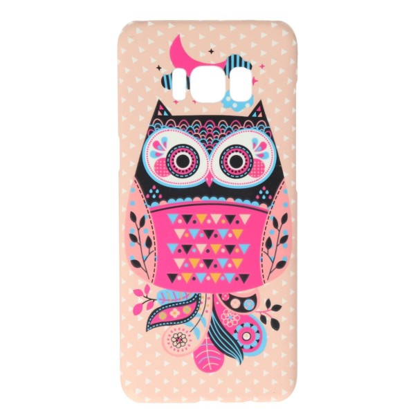Air Jacket Θήκη Back Cover Πλαστική Με Σχέδιο Κουκουβάγια (Samsung Galaxy S8)