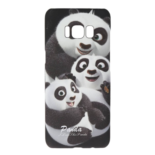 Air Jacket Θήκη Back Cover Πλαστική Με Σχέδιο Panda (Samsung Galaxy S8)