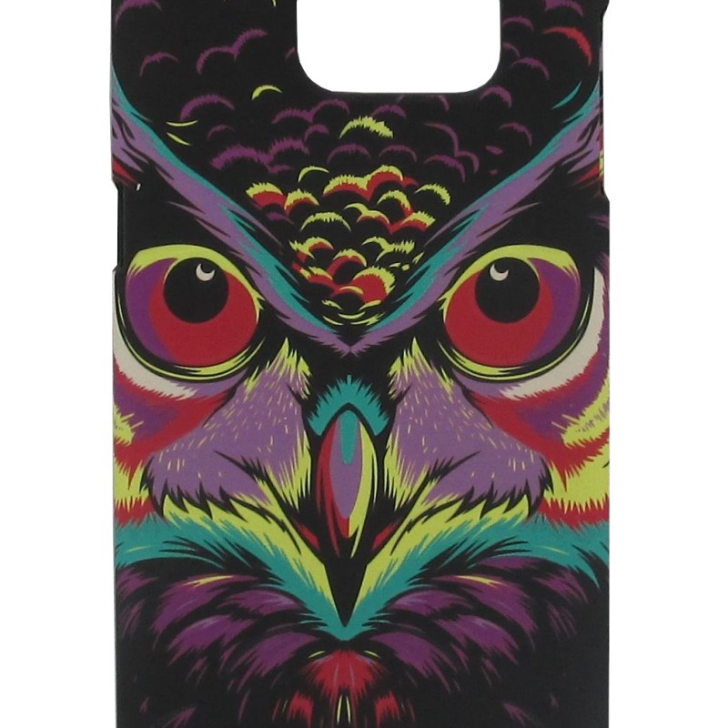 Air Jacket Back Cover Θήκη Πλαστική Με Σχέδιο Κουκουβάγια (Samsung Galaxy S7)