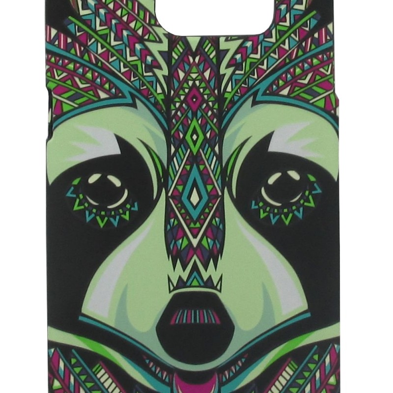 Air Jacket Back Cover Θήκη Πλαστική Με Σχέδιο Ρακούν (Samsung Galaxy S7)