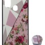 Back Cover Θήκη Με Σχέδιο Λουλούδια Και Pop Socket (Samsung Galaxy M21 & Samsung Galaxy M30s)