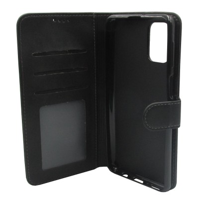 Book Wallet Θήκη Πορτοφόλι Μαύρο (Samsung Galaxy M31s)