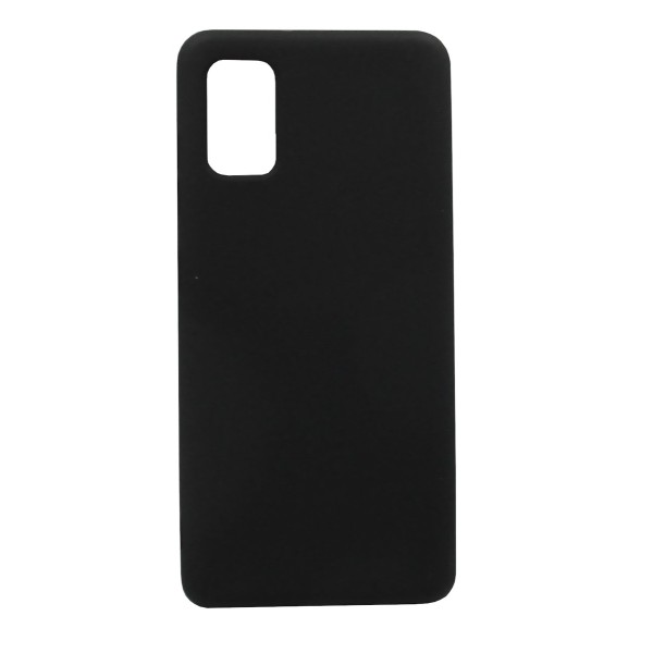 Siipro Back Cover Θήκη Silicone Cover Μαύρο (Samsung Galaxy M51)