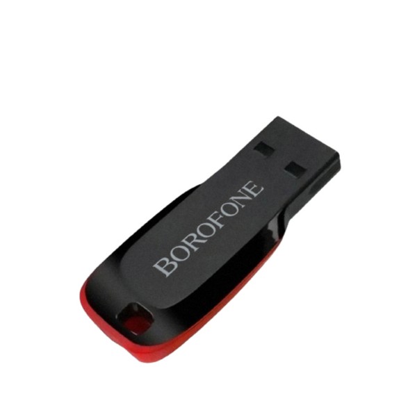 Borofone BUD2 USB Stick 8GB Μαύρο