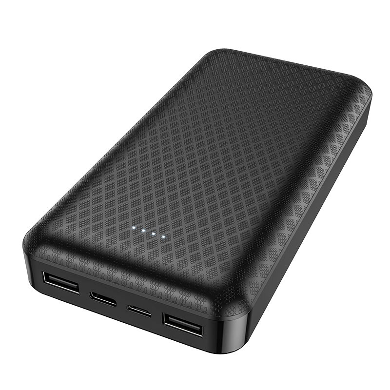 Borofone BJ3A Power Bank 20000 mAh Μαύρο