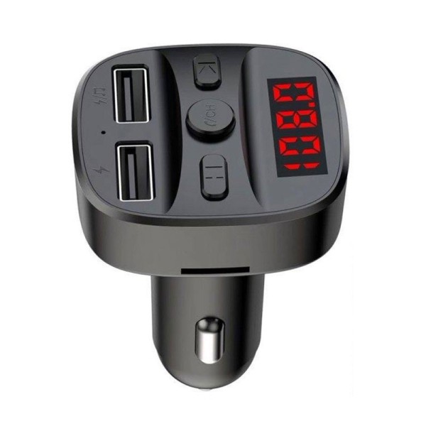 Earldom ET-M47 Φορτιστής Αυτοκινήτου Bluetooth FM Transmitter MP3 Μαύρο