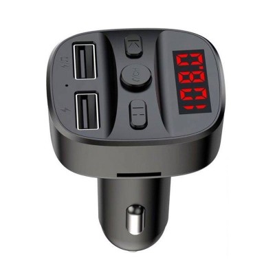 Earldom ET-M47 Φορτιστής Αυτοκινήτου Bluetooth FM Transmitter MP3 Μαύρο Earldom ET-M47 Φορτιστής Αυτοκινήτου Bluetooth FM Transmitter MP3 Μαύρο