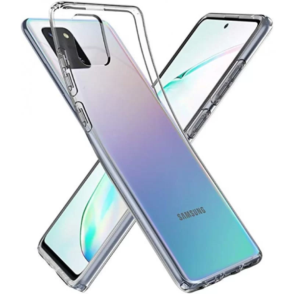 Cookover Back Cover Θήκη Σιλικόνης Διάφανη 1.5 mm (Samsung Galaxy Note 10 Lite 2020 & Samsung Galaxy A81)