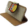 Θήκη Book Wallet Πορτοφόλι Με Σχέδιο Κουκουβάγιες (Samsung Galaxy S6 Edge)
