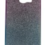Back Cover Θήκη Σιλικόνης Με Γκλίτερ Μωβ (Samsung Galaxy S6 Edge)