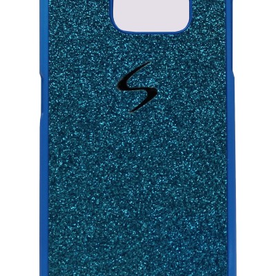 Oba Style Back Cover Θήκη Με Γκλίτερ Γαλάζιο (Samsung Galaxy S6)