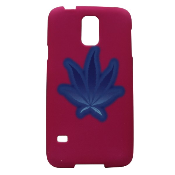 Back Cover Θήκη Σιλικόνης Με Σχέδιο Marijuana (Samsung Galaxy S5)
